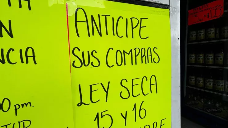 Ley Seca 1 de octubre de 2024