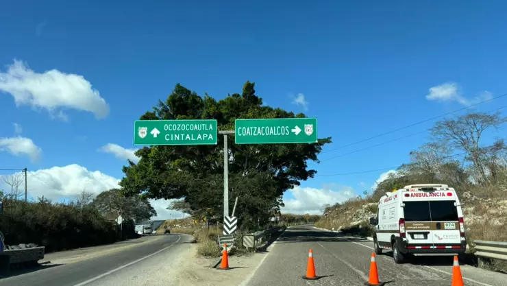 Bloqueo en Ocozocoautla