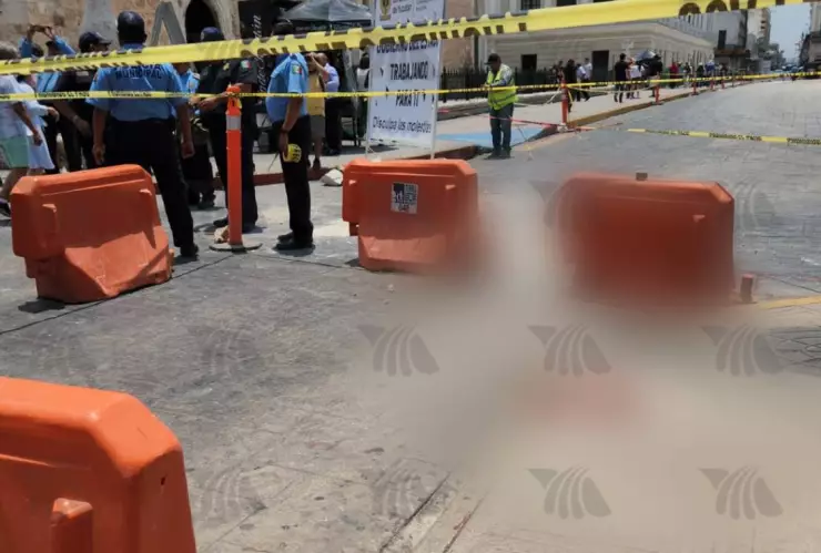 ÚLTIMA HORA_ Mujer fue herida con un hacha en el centro de Mérida