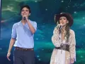 Julio Ávila y Vetzaida Salazar fue el último dueto de la noche e interpretaron la canción “Te besé”.