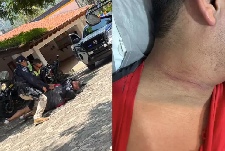 Pareja denuncia presunto abuso policial en Tepoztlán.