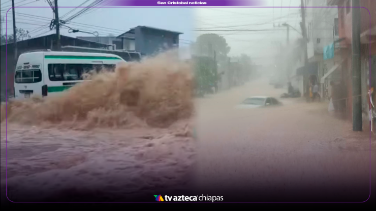 Tormenta deja caos en San Cristóbal: Decenas de casas afectadas y más de 10 coches arrastrados