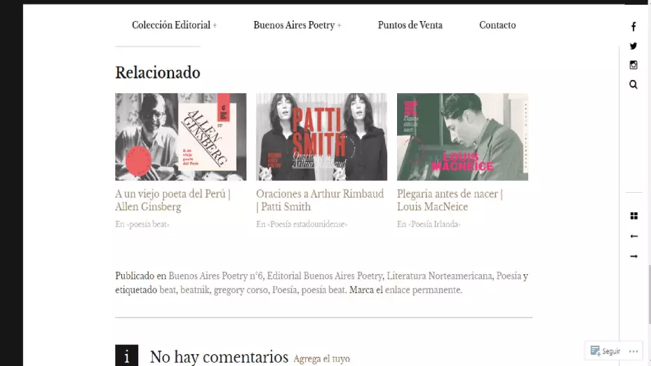 Buenos Aires Aires Poetry libera su catálogo