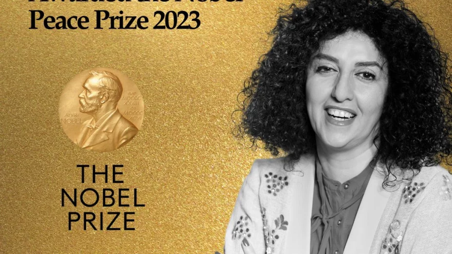 La activista Narges Mohammadi recibe el Premio Nobel de la Paz 2023 por su lucha en Irán