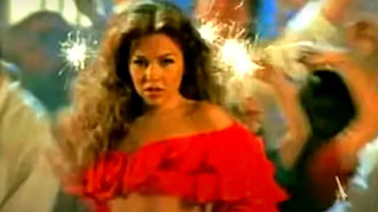 Celebridades que fueron modelos de videos musicales - Thalía