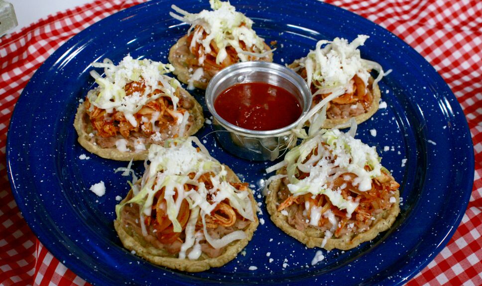 Tostadas de tinga