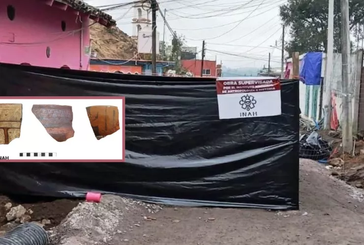 Descubren vestigios prehispánicos en Xiutetelco, Puebla, durante obras públicas