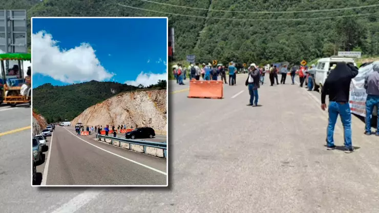 Bloqueo en Chiapas: maestros impiden paso en autopista San Cristóbal–Tuxtla Gutiérrez