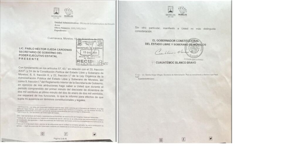 oficio-cuauhtémoc-blanco-gobernador