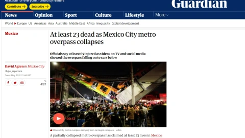 Tragedia en el metro de la CDMX