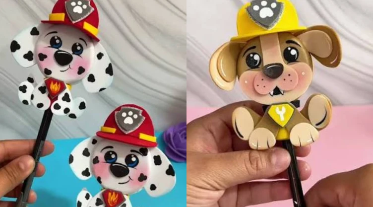 3 ideas para hacer figuras de Paw Patrol
