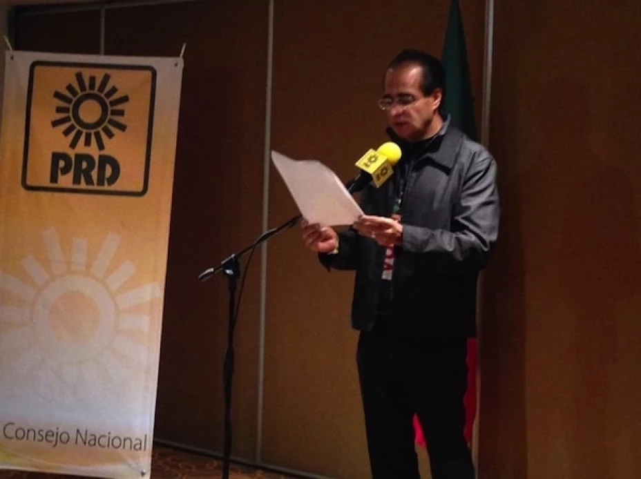 René Bejarano, líder de Izquierda Democrática Nacional