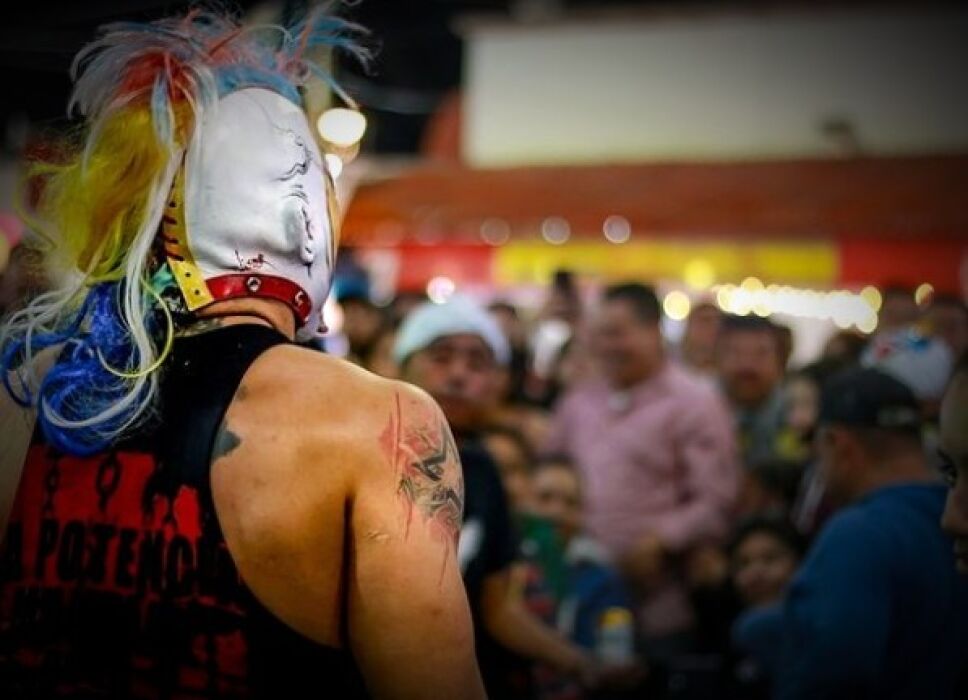 Psycho Clown luchador de la AAA