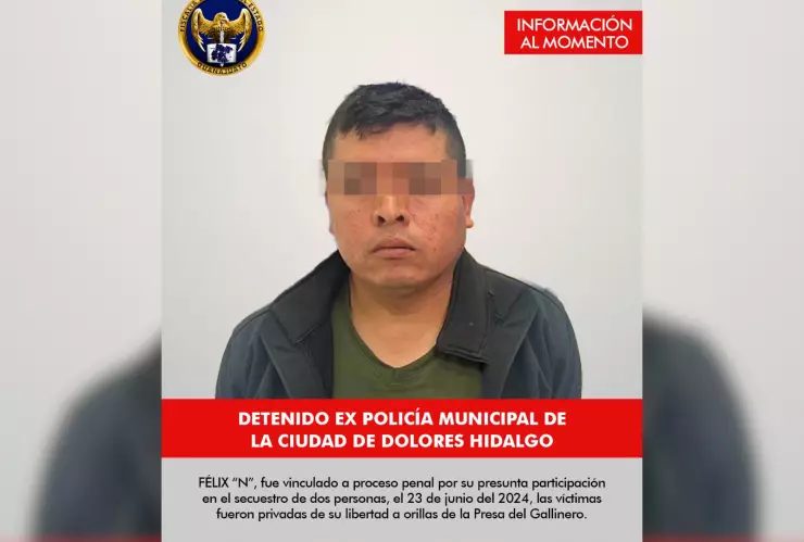 Detienen a expolicía en Dolores Hidalgo por presunto secuestro, 4 de febrero de 2025.png