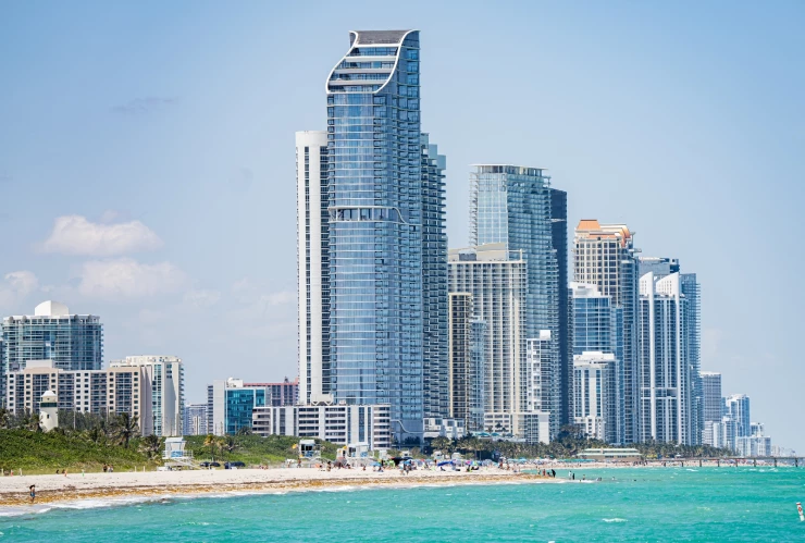 Vista de Miami, Florida