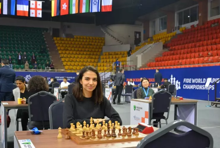 Irán mujer ajedrez hiyab