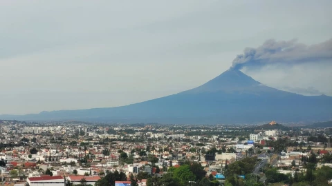 Volcán Popocatépetl hoy 21 de diciembre de 2024
