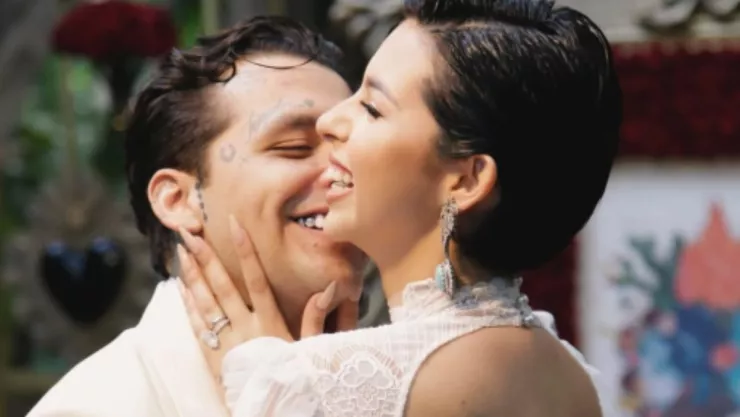 ¿La apoya? Christian Nodal reacciona a “El Equivocado”, canción de su esposa Ángela Aguilar