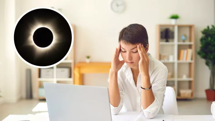 DOLOR DE CABEZA POR ECLIPSE
