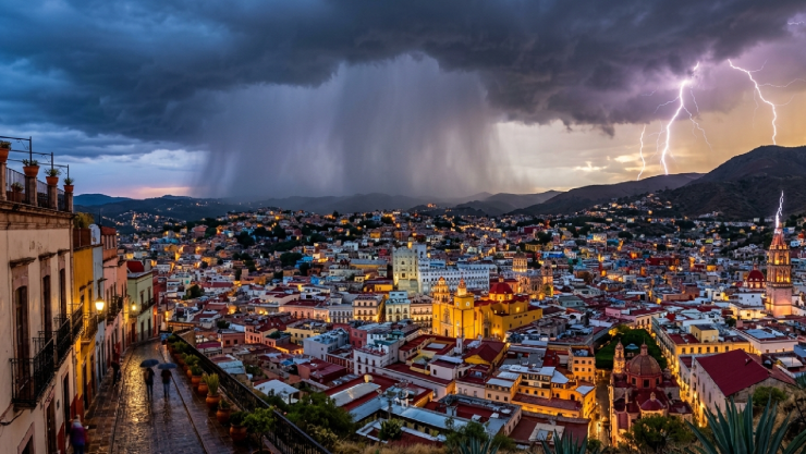 cuándo terminan las lluvias en Guanajuato