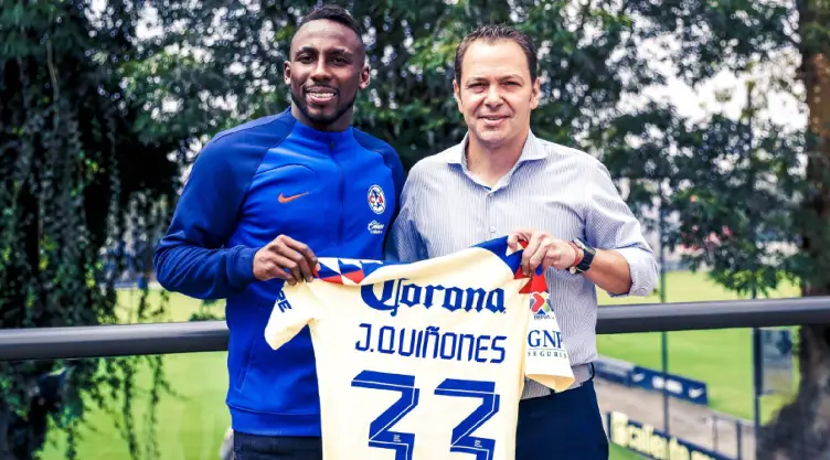 Julián Quiñones: refuerzo de América