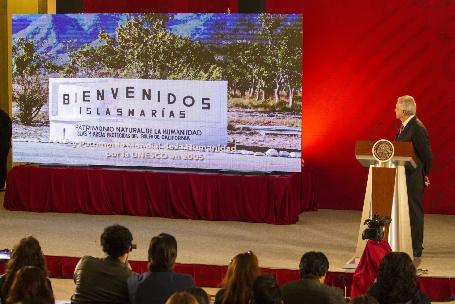 AMLO ISLAS MARÍAS