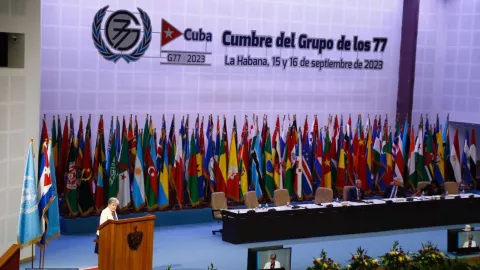 alicia barcena g77 china bloqueo económico