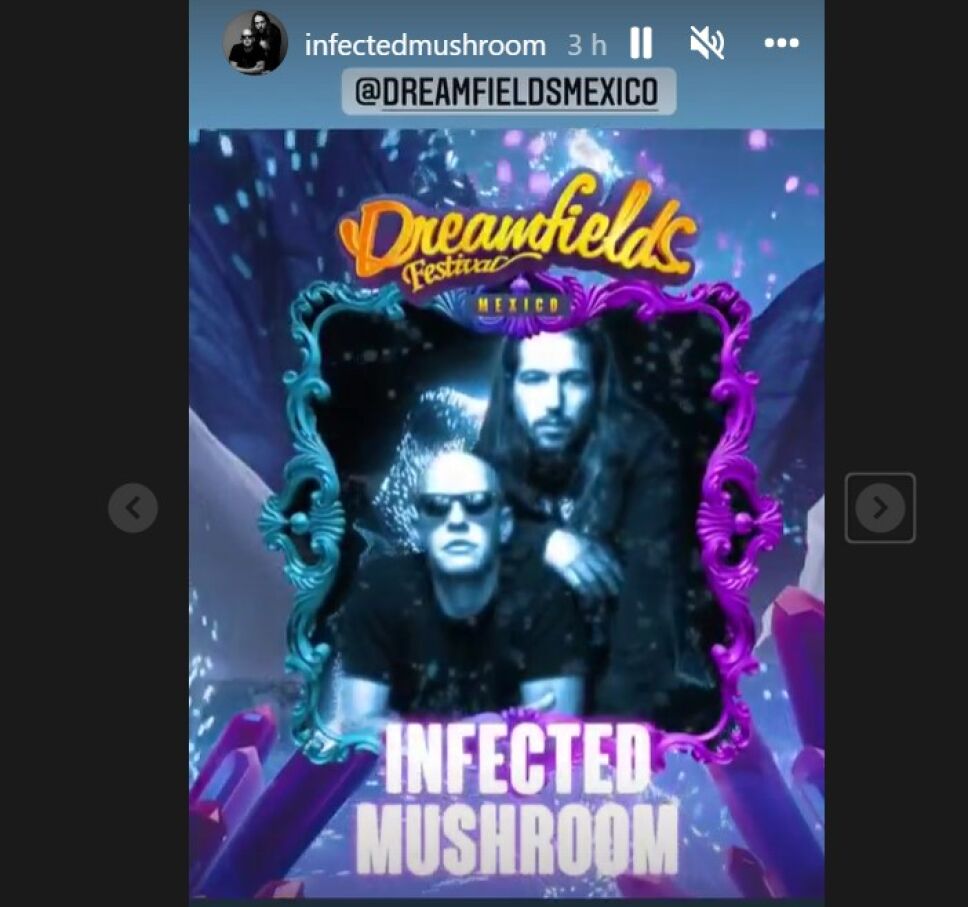 Dreamfields México confirma Infected Mushroom