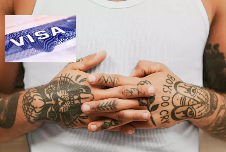 ¿Te pueden negar la visa americana por tener tatuajes