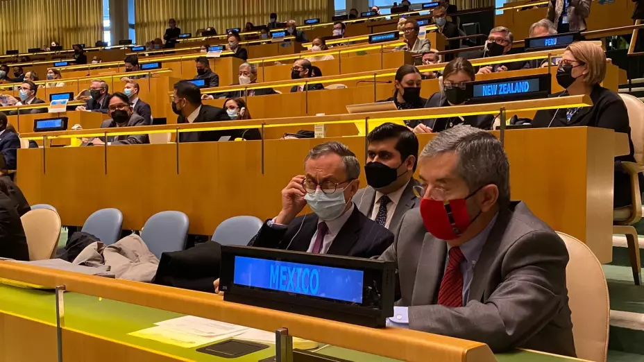 México resolución conflicto en Ucrania ONU