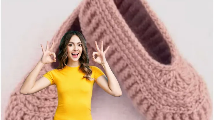 Paso a paso: cómo tejer pantuflas a crochet, ideal para regalar en el Día del Abuelo