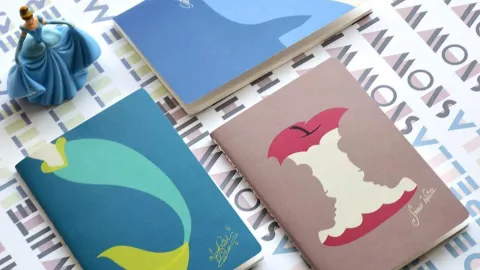 Ideas para forrar tus libretas con temáticas de princesas