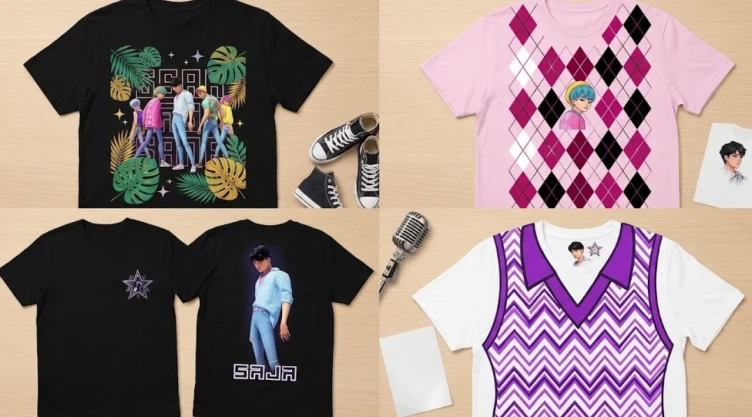 4 ideas de cómo personalizar una camiseta con los Saja Boys