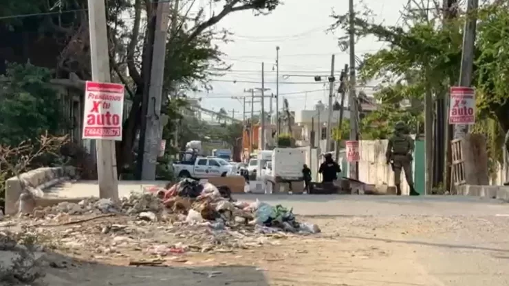 Esparcen 5 cuerpos humanos a metros del Cereso en Acapulco