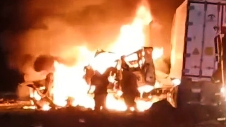 Muere calcinado tras fatal accidente en la Zona Metropolitana de Guadalajara