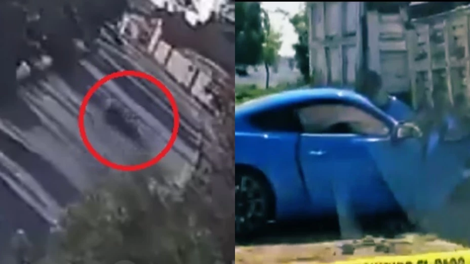 Auto deportivo queda DESTROZADO en Lomas de Angelópolis