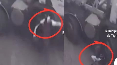VIDEO FUERTE: Joven es atropellado por camión de carga en Argentina: el momento es captado en video