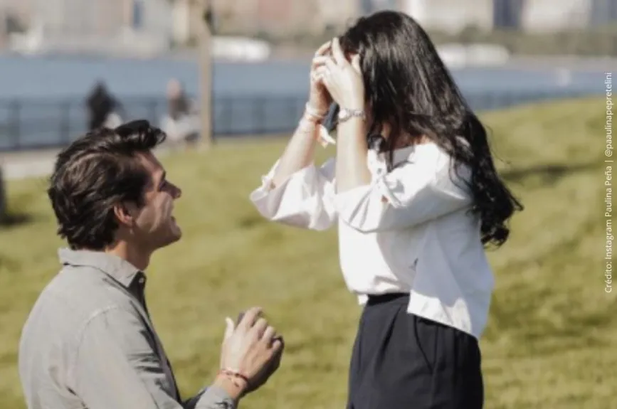 Paulina Peña y Fernando Tena.