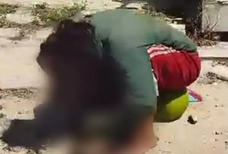 MUJER se come un gato en vía pública kanasín yucatán video