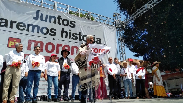 AMLO en Michoacán