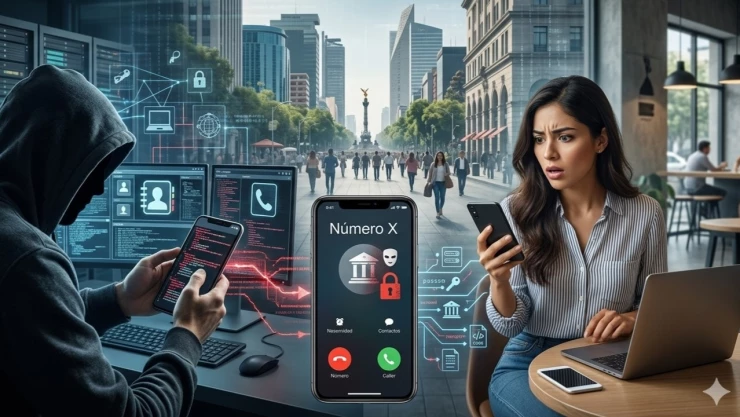 “Spoofing”, nuevo fraude en México: delincuentes clonan tu número y roban tus datos sin que lo notes