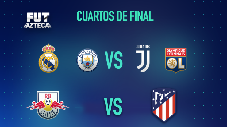 &iexcl;Partidazos! As&iacute; quedaron las llaves para los Cuartos de Final de Champions League