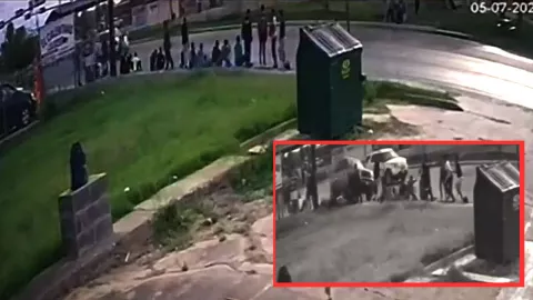 Camioneta atropella a migrantes