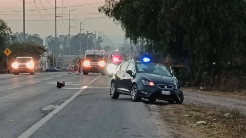 Accidente en Doctor Mora-San Miguel de Allende
