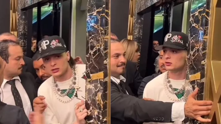 Roban cadena de más de 8 millones de pesos a Peso Pluma