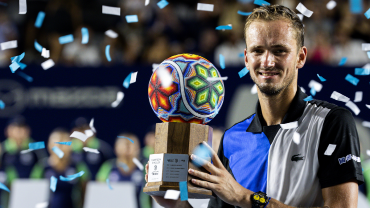 Daniil Medvedev ganar el t&iacute;tulo del Abierto de Los Cabos