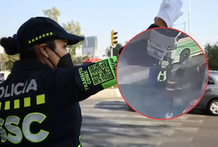 Asaltan a un policía de la CDMX con cuchillo y roban su pistola en Santa Úrsula