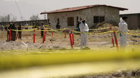 Rancho Izaguirre Teuchitlán Jalisco resguardo de evidencia