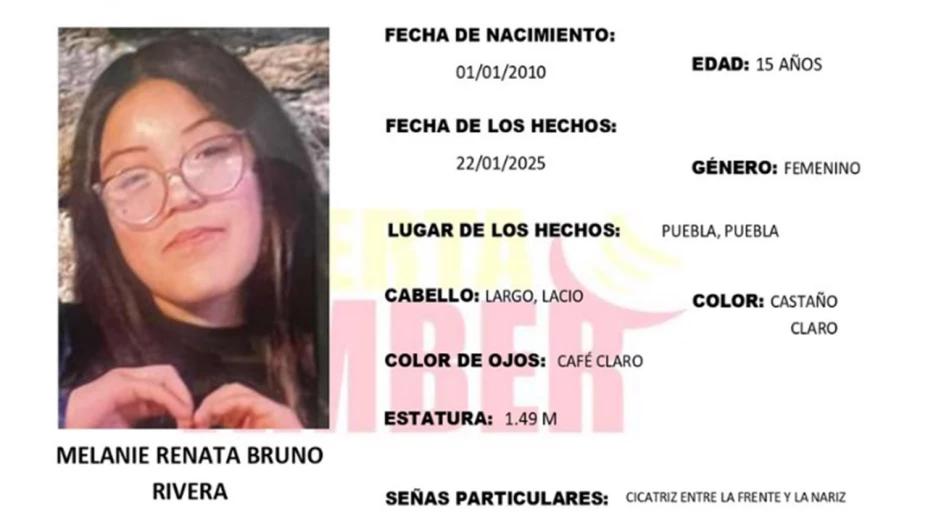 melanie renata bruno rivera desaparecida puebla escuela