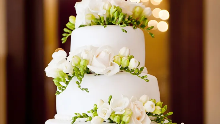 49 ideas de pastel de bodas que puedes tomar como inspiración: desde sencillos hasta muy elaborados.